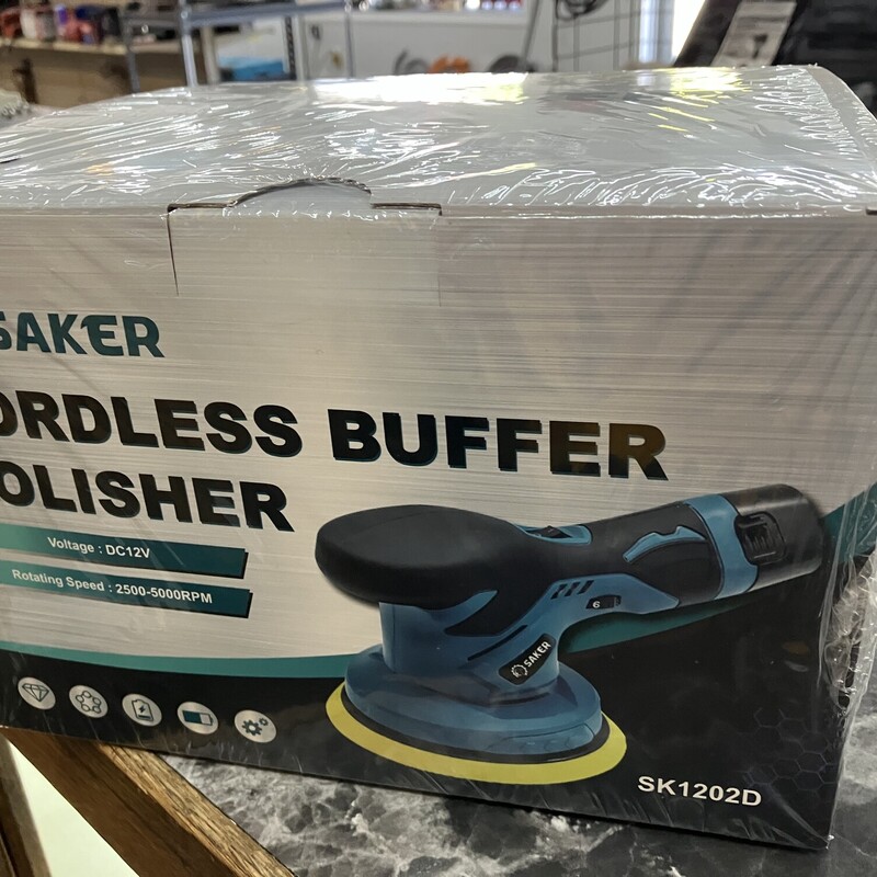 Buffer Polisher, Saker 12V

New In Box