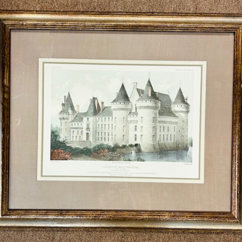 Chateau De Sully-Sur-Loire Artwork
Gray White Taupe Size: 26.5 x 22.5H