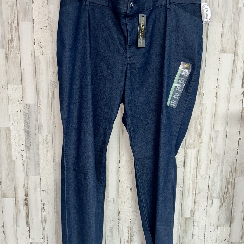 NEW 26W Denim Trouser, Blue, Size: Ladies 4X