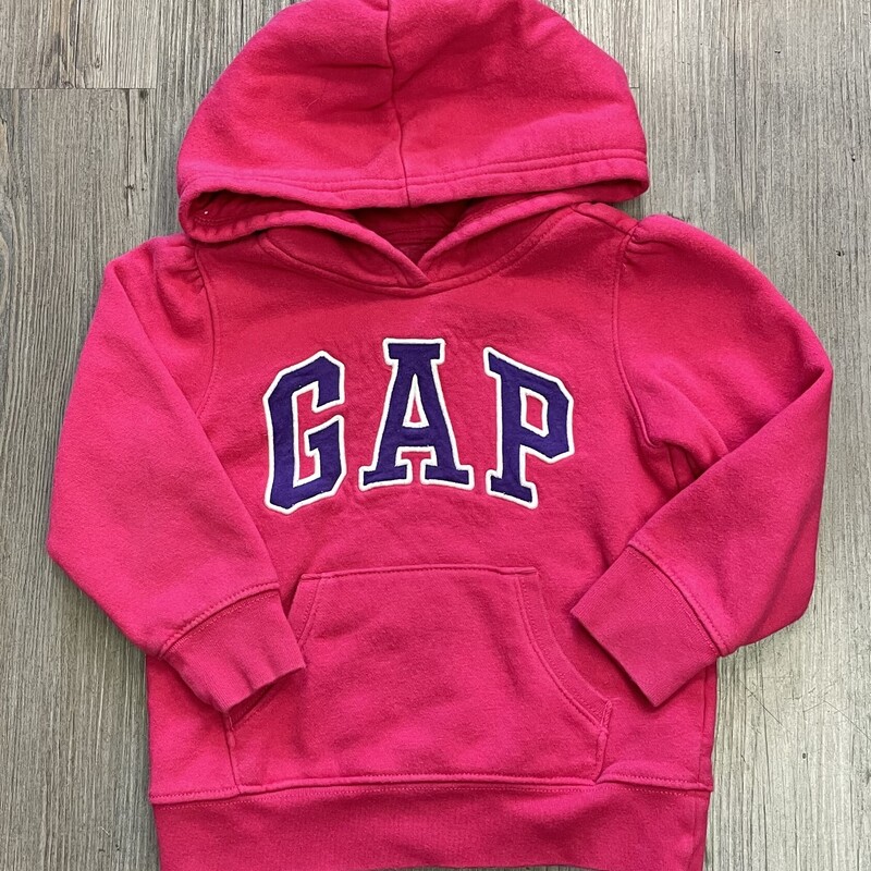 Gap Pullover Hoodie, Fuchsia, Size: 4Y