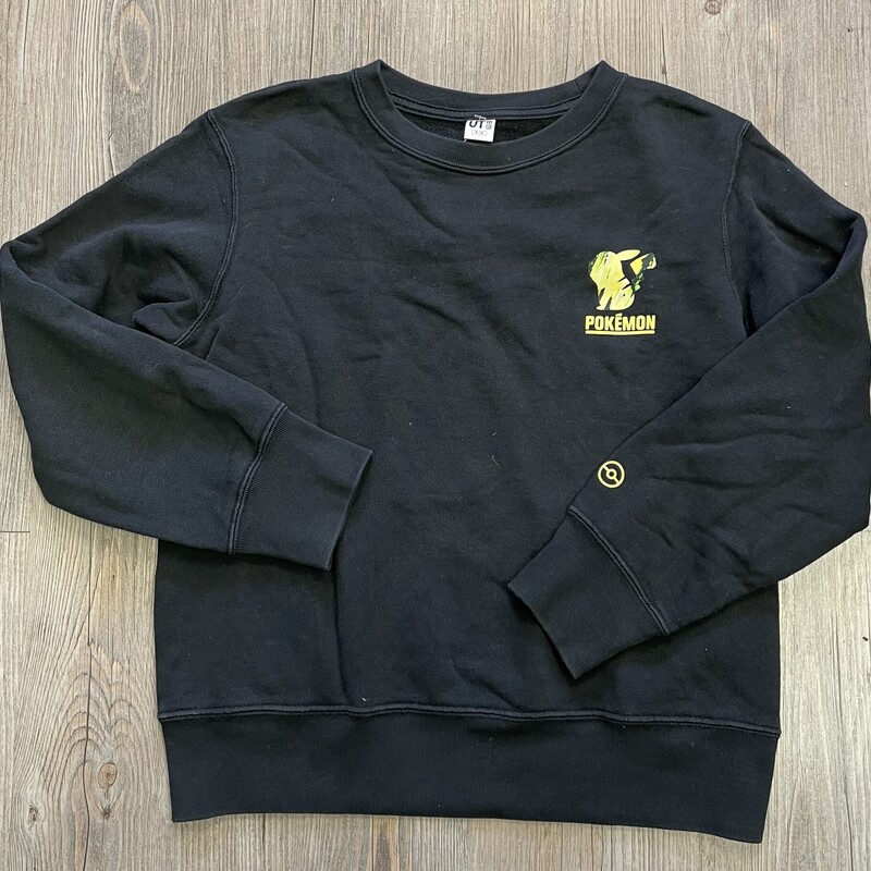 UT Pokemon Sweatshirt, Black, Size: 9-10Y