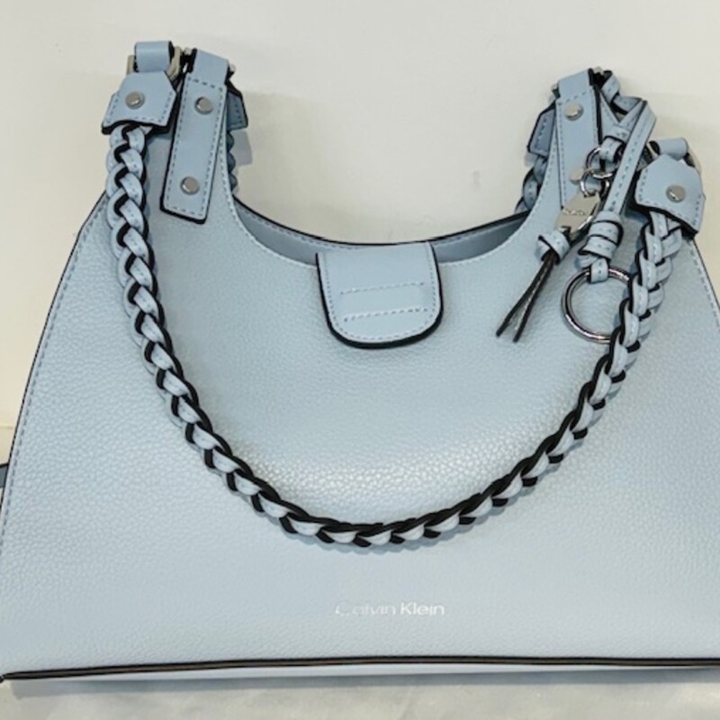 Calvin Klein Shelly Satchel
Blue
Size: 12x11H