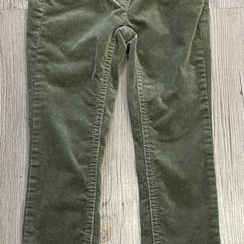 UCB Corduroy Stretch Jean, Olivegre, Size: 3-4Y