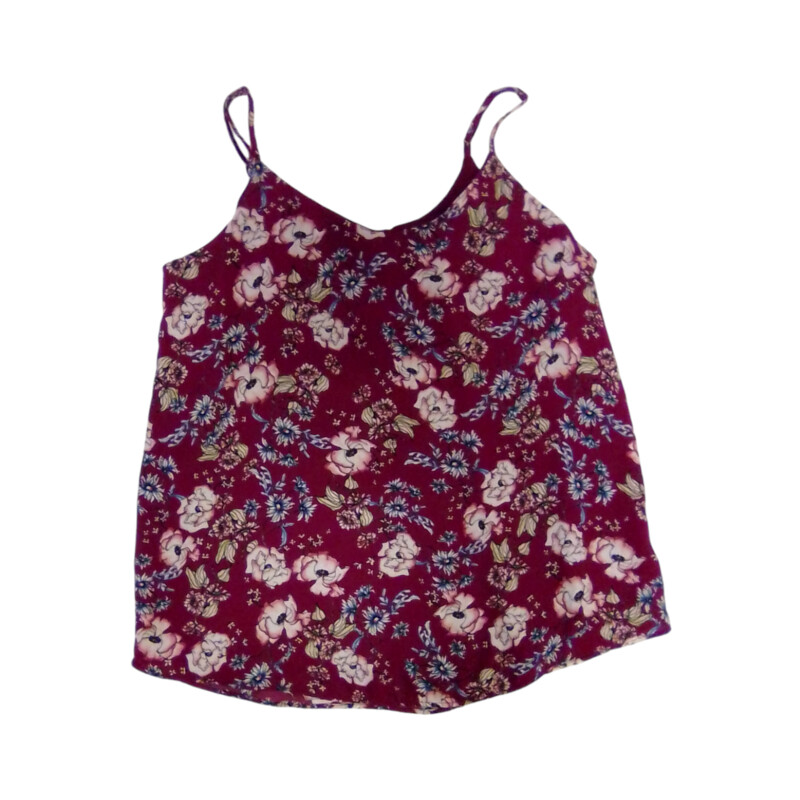 Tank (Red/Floral)