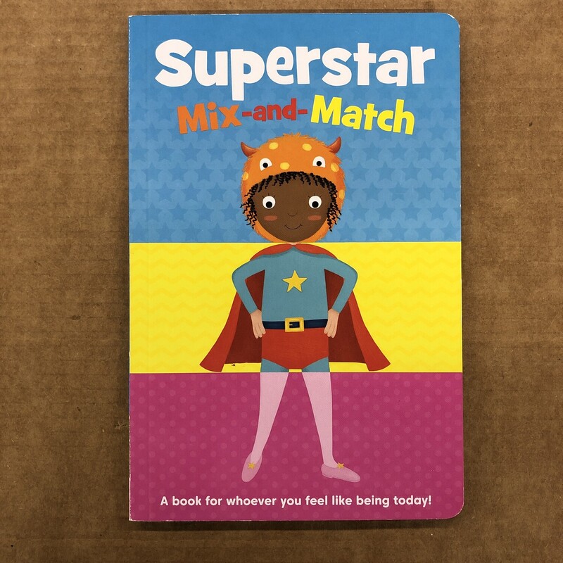 Superstar Mix And Match, Size: Board, Item: Book