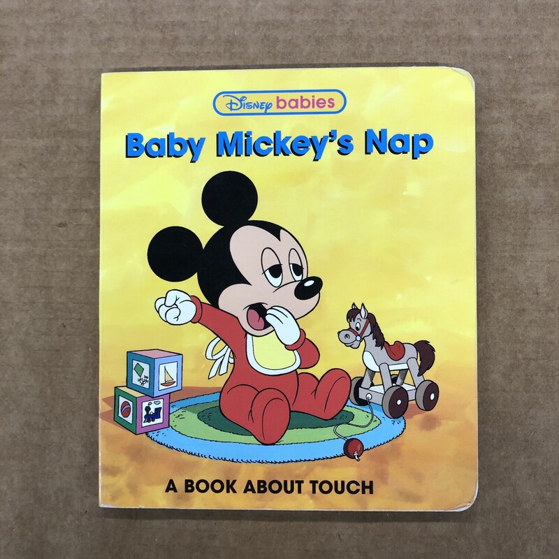 Baby Mickeys Nap, Size: Board, Item: Book