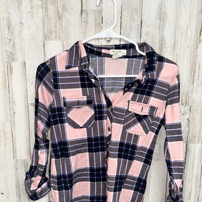 10 Pink Plaid Flannel