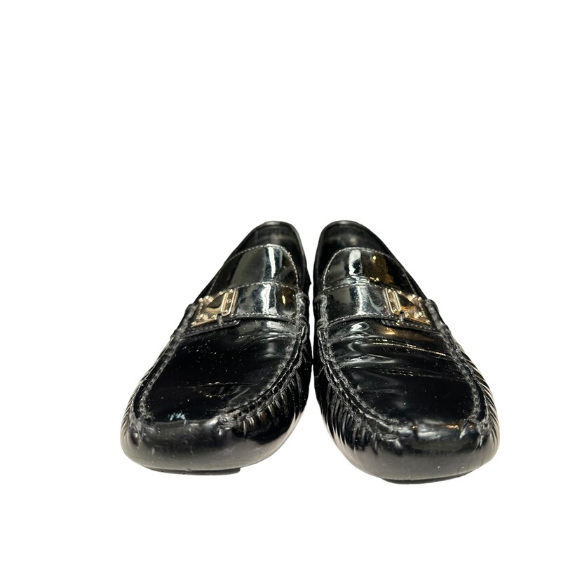 Louis Vuitton Drivers, Black, Size: 38.5<br />
<br />
Style Code: TD0034