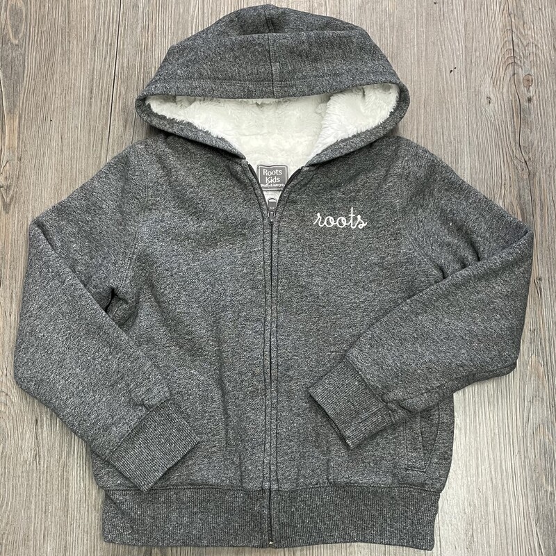 Roots Kids Faux Fur Lined, Grey, Size: 8-9Y