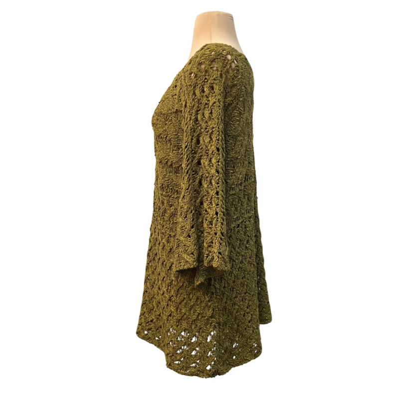 Easel Loose Knit Sweater
Anthropologie Brand
Color:  Seaweed
Size: M/L
This Color is Stunning!