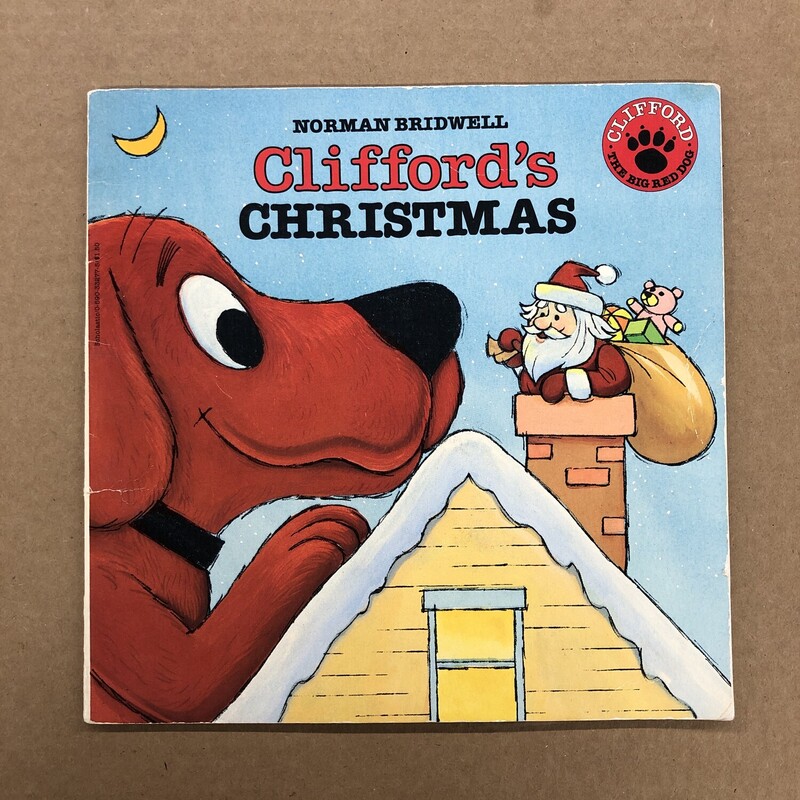 Cliffords Christmas, Size: Back, Item: Paper