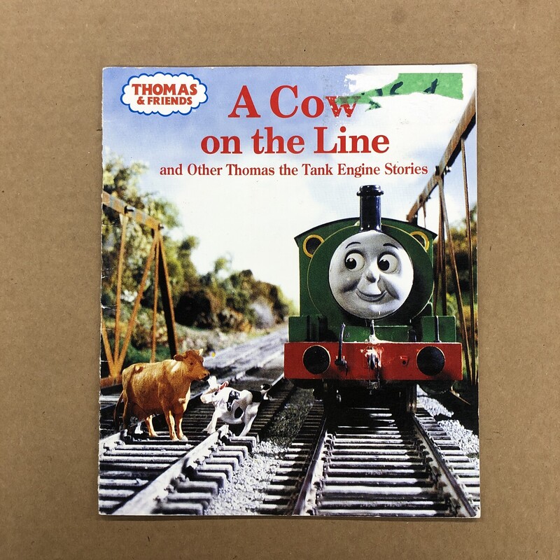 Thomas A Cow On The Line, Size: Back, Item: Paper