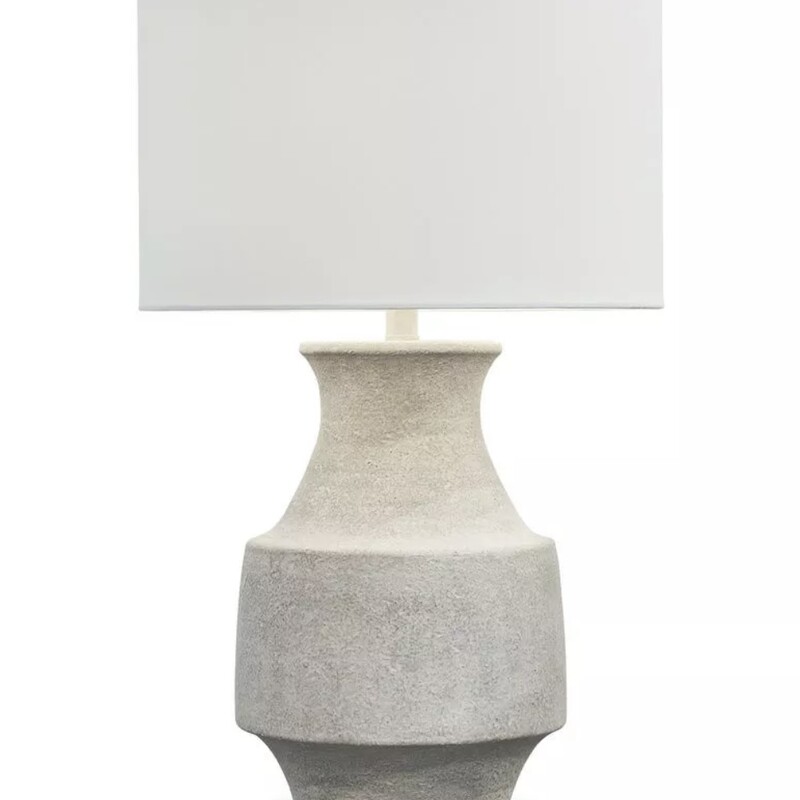 Bassett Atlantic Table Lamp
Gray White Size: 16 x 29H
Retails: $299.00
Matching lamp sold separately