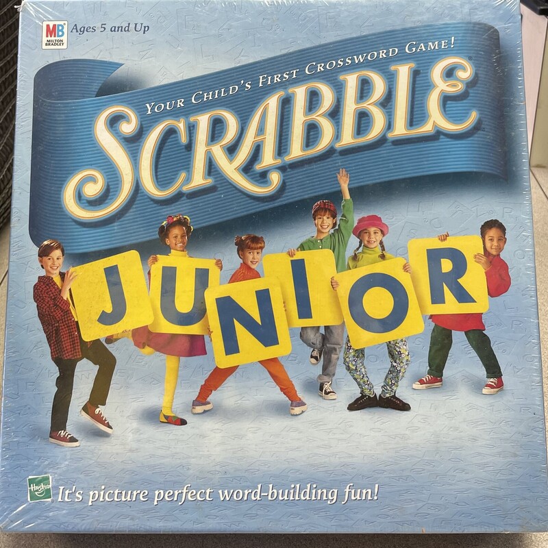 Scrabble Jr, Multi, Size: NEW