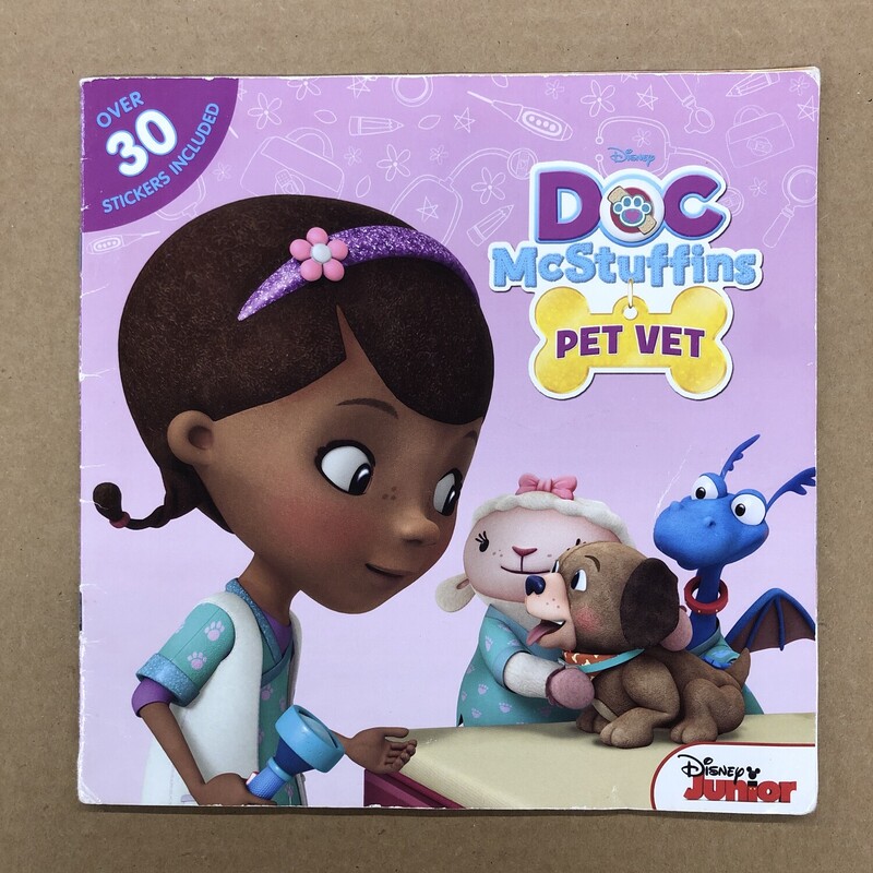 Doc McStuffins, Size: Back, Item: Paper