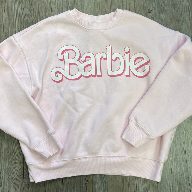 Barbie Sweatshirt, Pink, Size: 10-12Y