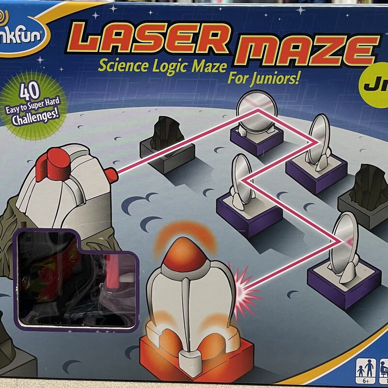 Thinkfun Lazer Maze, Multi, Size: 6Y+
Complete