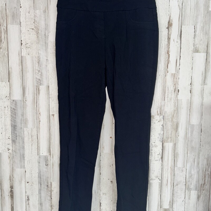 Sz10 Pull On Black Pants, Black, Size: Ladies L