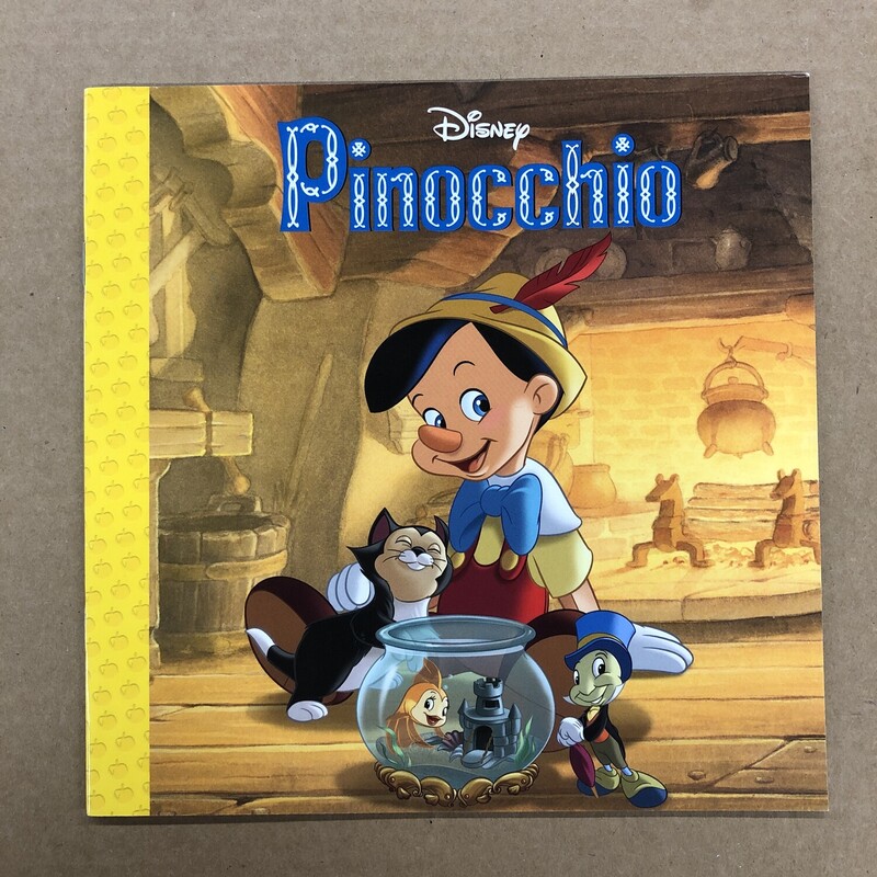 Pinocchio, Size: Back, Item: Paper