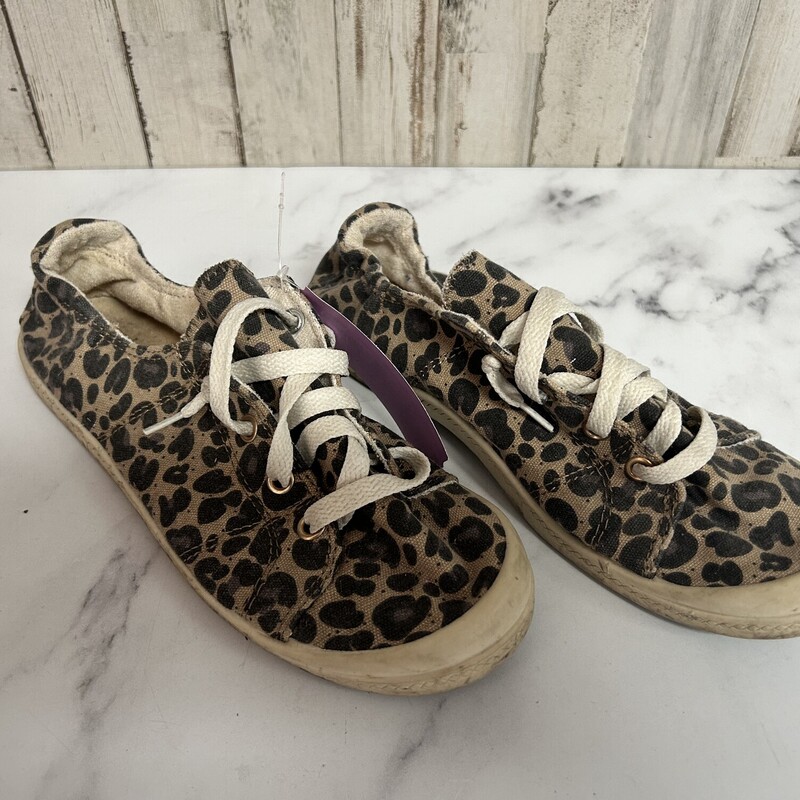 A7 Cheetah Sneakers, Brown, Size: Shoes A7