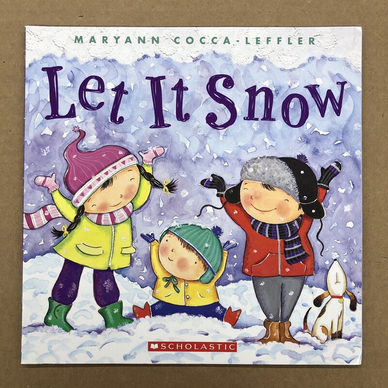 Let It Snow, Size: Back, Item: Paper