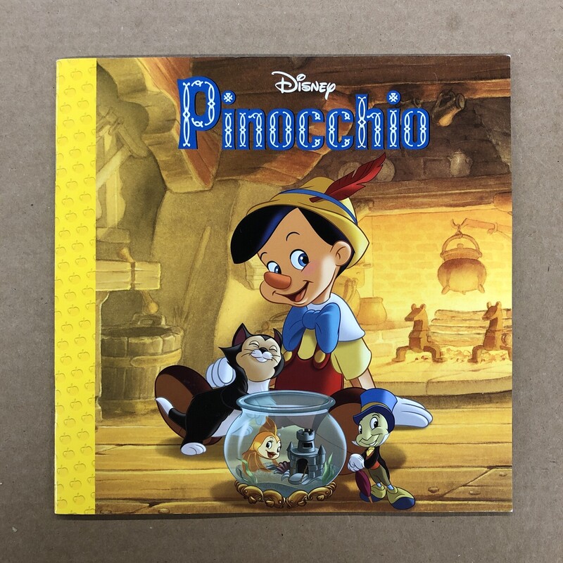 Pinocchio, Size: Back, Item: Paper