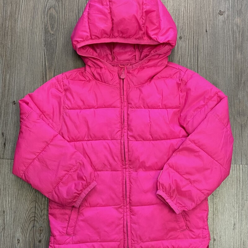 Gap Puffer Jacket, Pink, Size: 5Y