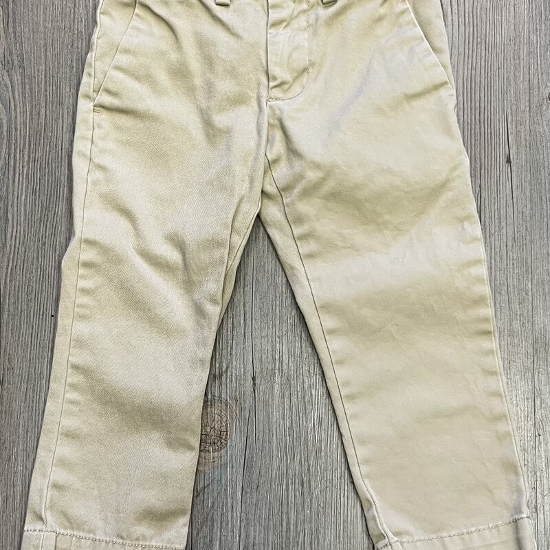 Polo Ralph Lauren Pants, Beige, Size: 2Y