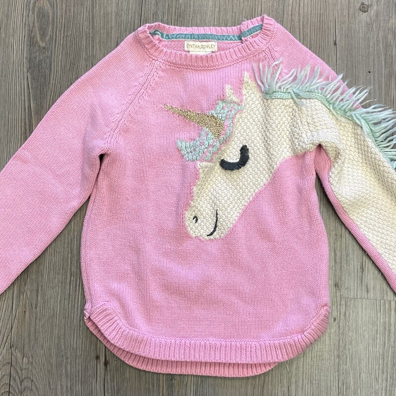 Cynthia Rowley Knit Unicorn, Multi, Size: 5Y