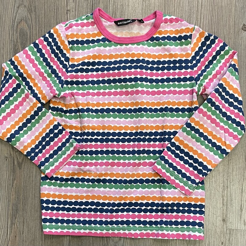 Marimekko LS Tee, Multi, Size: 4-5Y