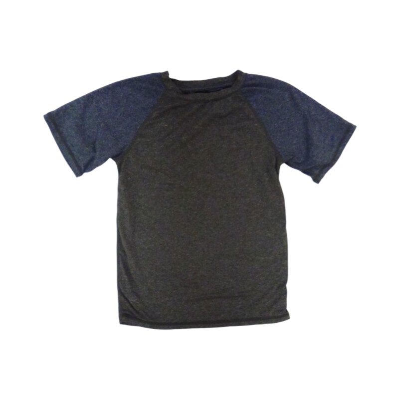 Shirt (Grey/Blue Sleeve)