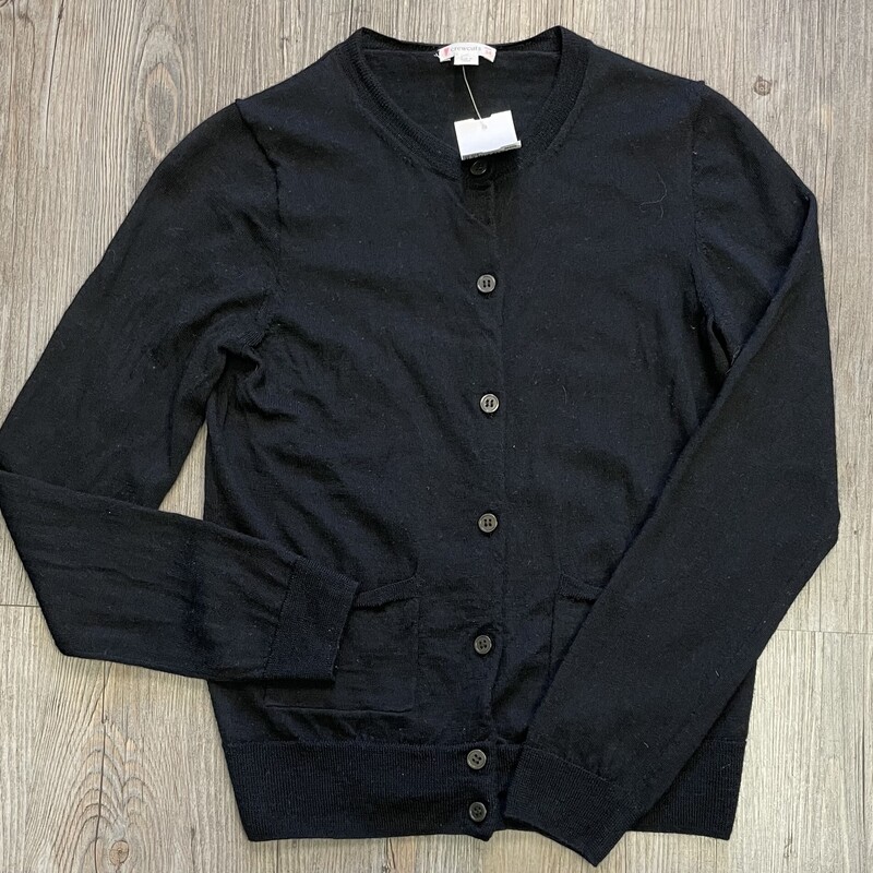 Crewcuts Cardigan, Black, Size: 14Y