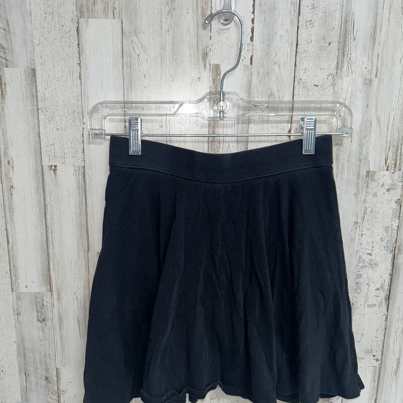 10/12 Black Cotton Skirt