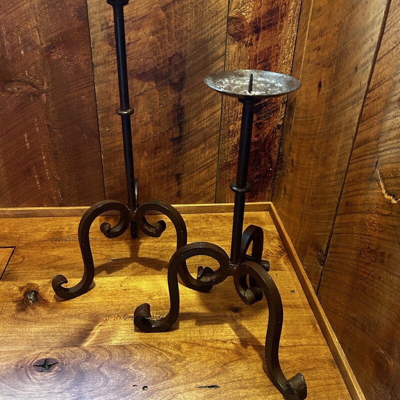 Iron Candle Holders