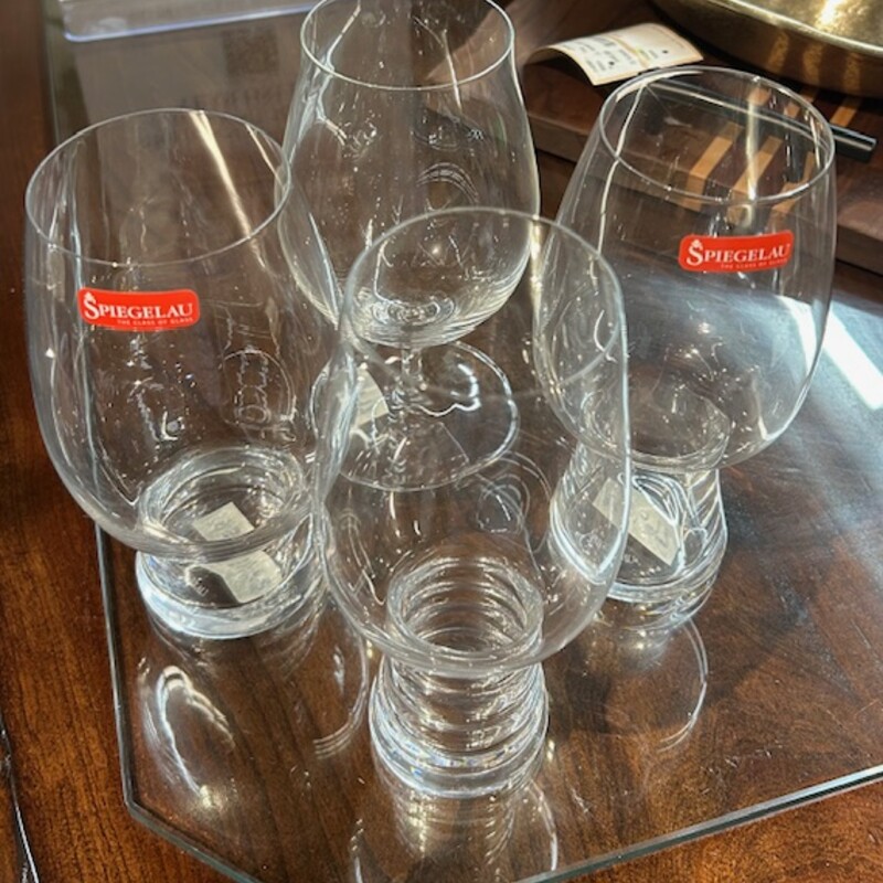 4 Spiegelau Beer Glasses
Beer tasting glasses
Clear, Size: 3x7H