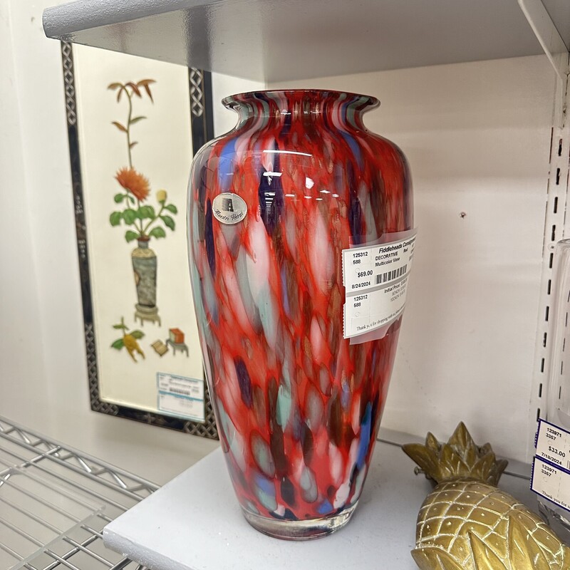 Multicolor Vase