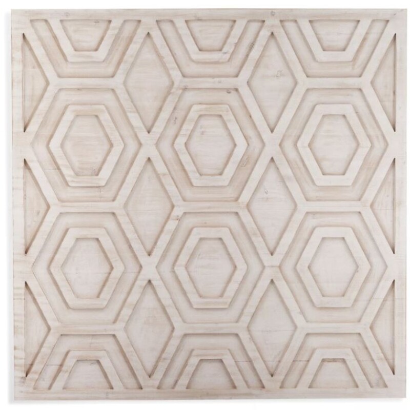 Geometric Wood Wall Hanging
Tan Size: 47 x 47H
Retails: $518.00