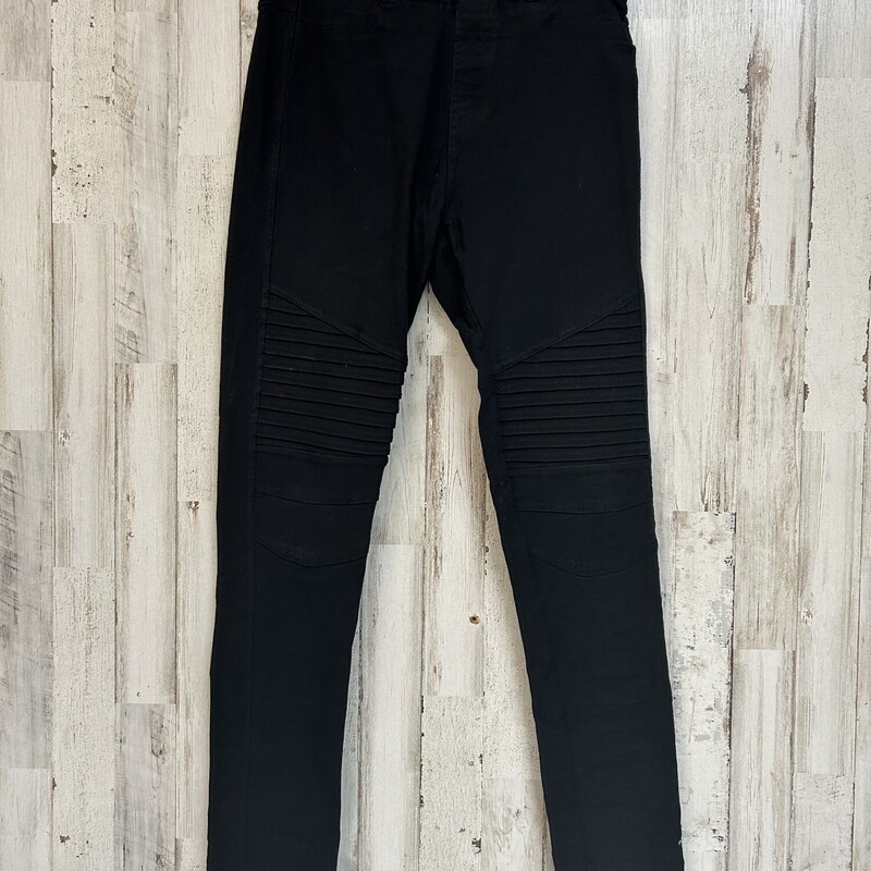 S/M Black Ripple Jeggings