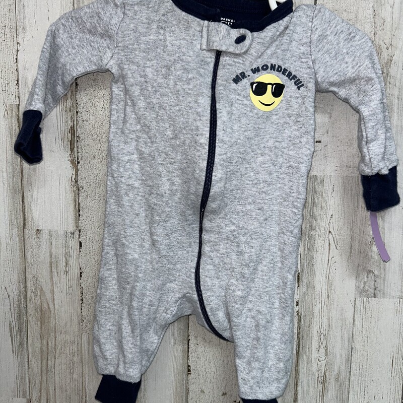 0/3M Mr. Wonderful Romper