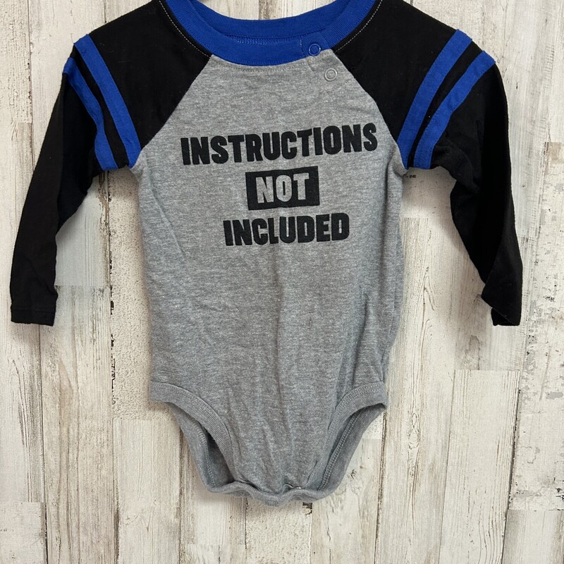 12M Instructions Not Incl, Grey, Size: Boy 12-24m