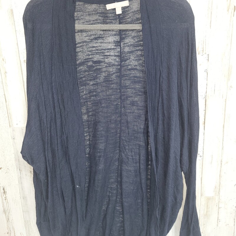 L Black Knit Cardigan