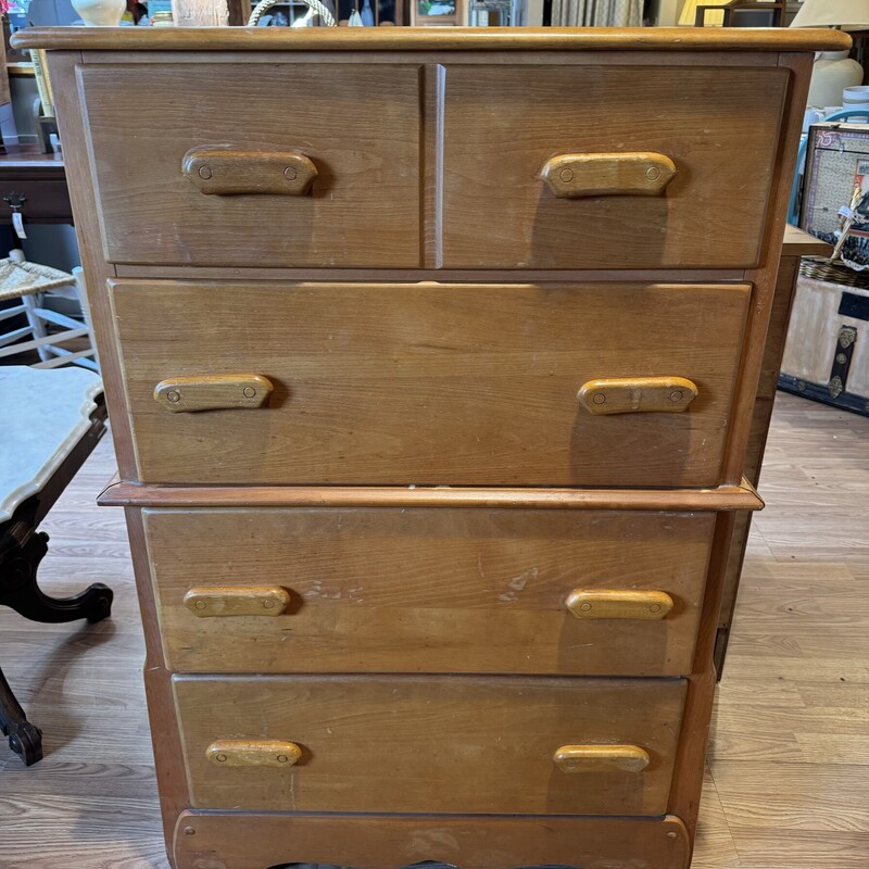 Tall Dresser
All Wood, 4 Drawers
30 Inches Wide, 18 Inches Deep, 46 Inches High