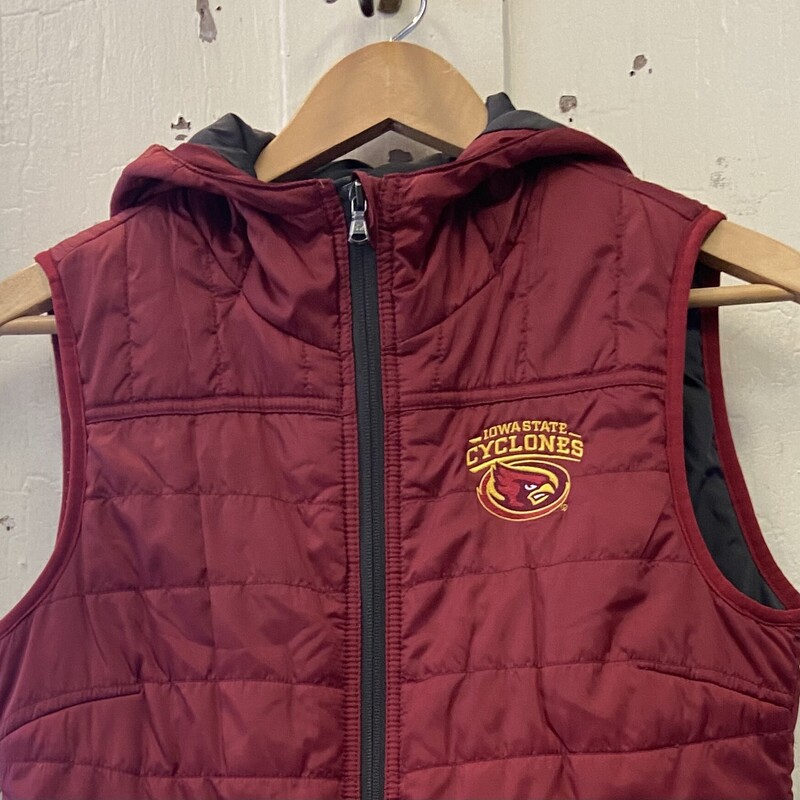 Red Quilt ISU Zip Vest