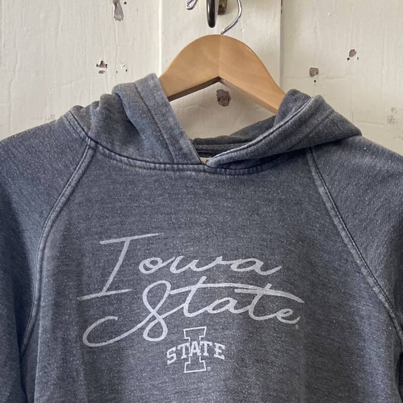 Grey/wht ISU Hoodie