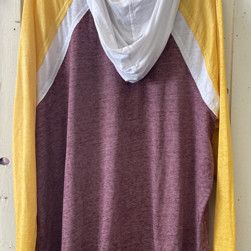 Yllw/red/wht LS Shirt<br />
Ylw/r/Wt<br />
Size: 2X