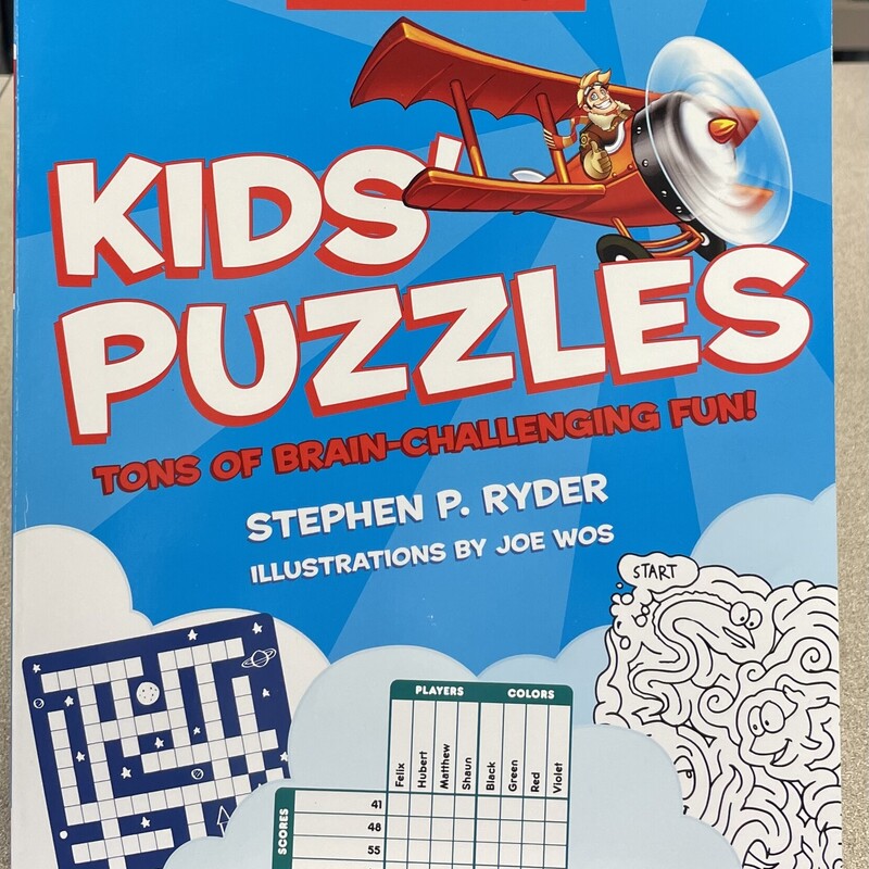 Kids Puzzles, Multi, Size: Paperback