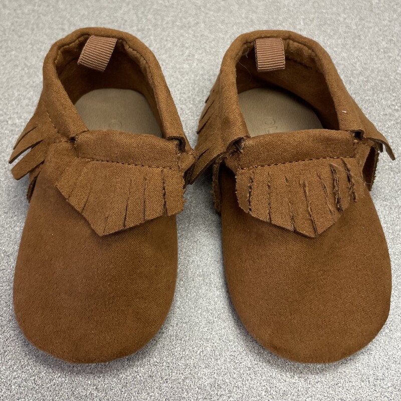 Old Navy Moccasin, Brown, Size: 3-6M