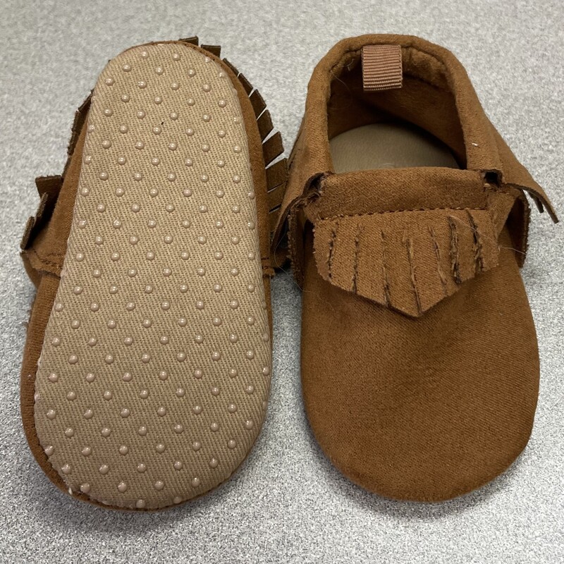 Old Navy Moccasin, Brown, Size: 3-6M