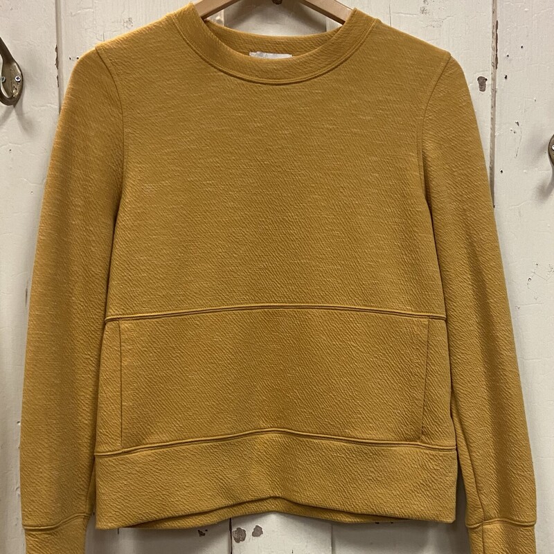 Yellow Crew Sweatshirt