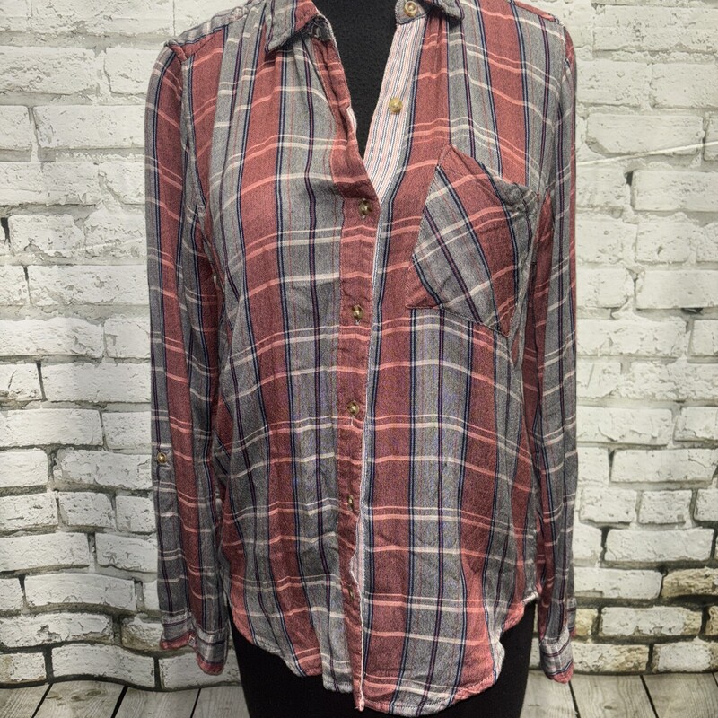 Lucky Brand, Plaid, Size: X-small